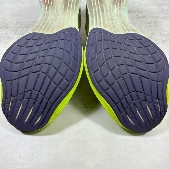 Nike ZoomX Vaporfly Next% Running Shoes - Men's Size 10.5 - Tan Yellow - Picture 11 of 12
